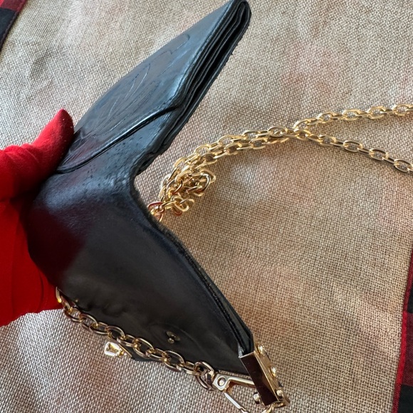 CHANEL CC Logo Leather Bifold Wallet/ - Picture 13 of 16